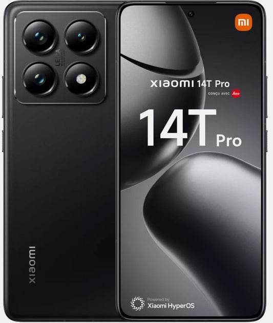 [Used] 14T Pro Ai 5G (512GB+12GB) Nfc 50Mm Triple Pro Leica Camera 6.67" 144Mhz (Titan Black)